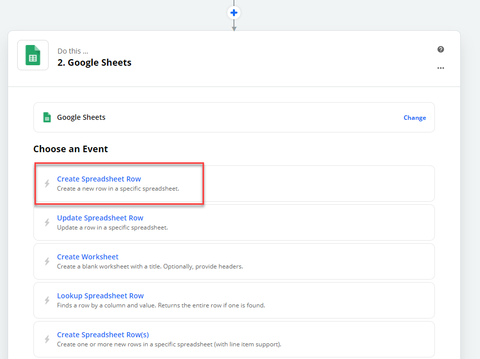 Google Sheets