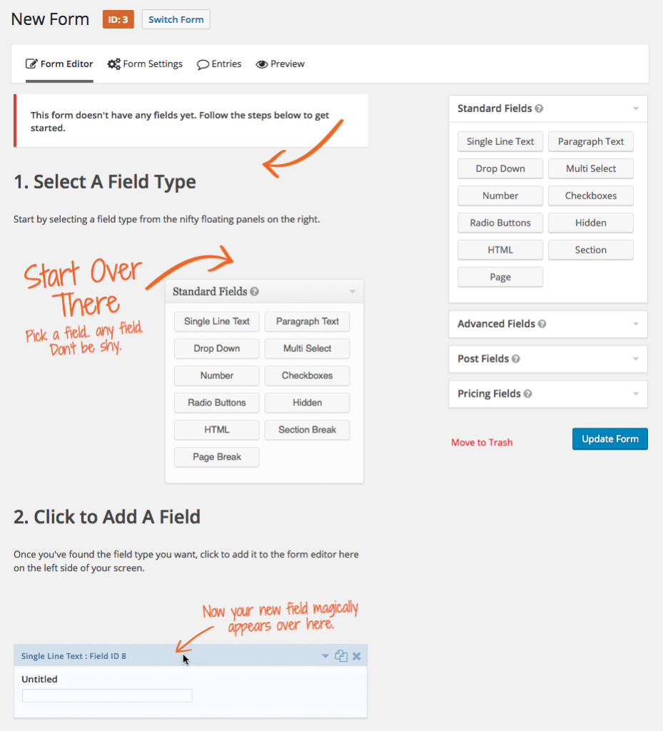 Design WordPress Forms - Gravity Forms