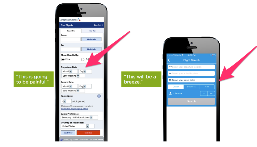 Google mobile forms