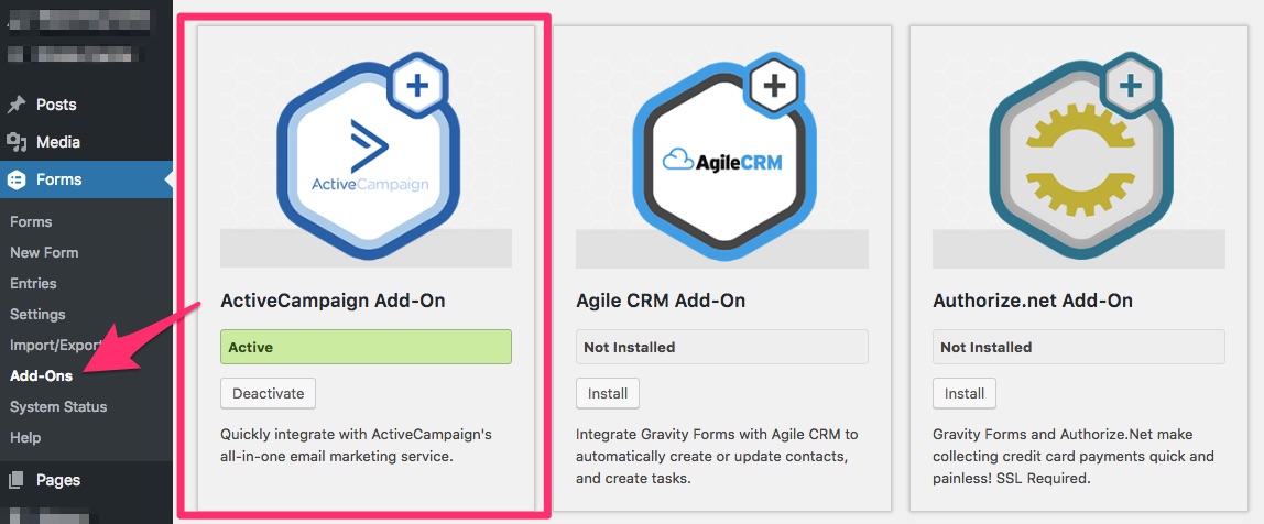 Gravity forms email automation