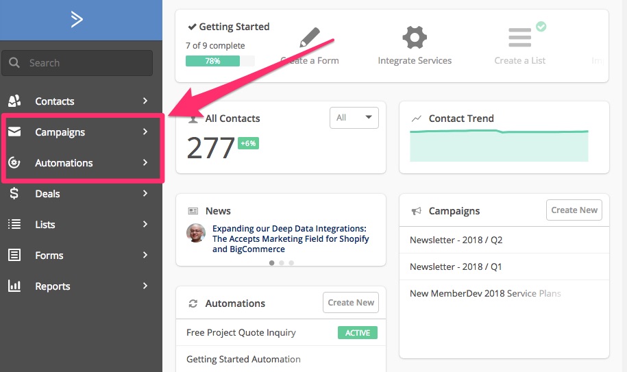 Gravity forms email automation