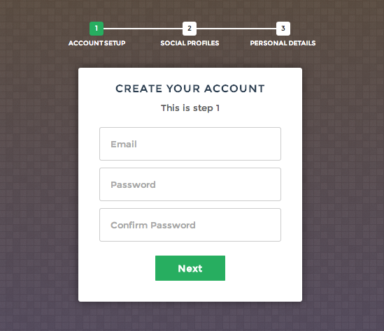 Multi-page form gravity forms