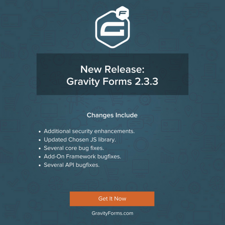 Gravity Forms v2.3.3 Released - Gravity Forms