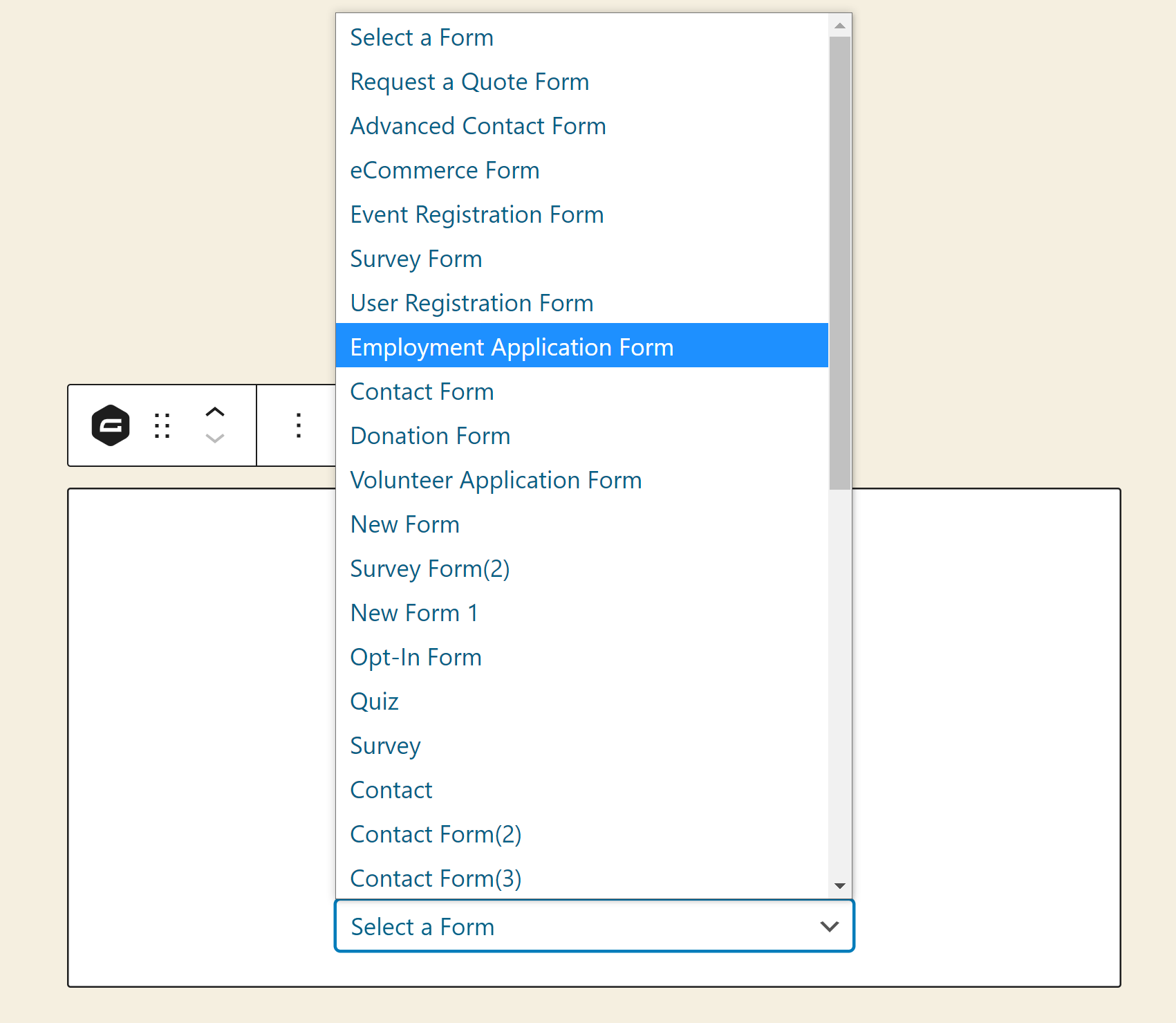 Embed Form