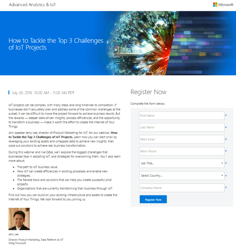 Places to put a contact form