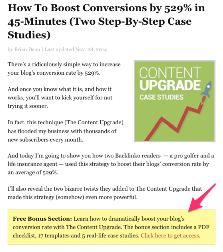 Grow your email list
