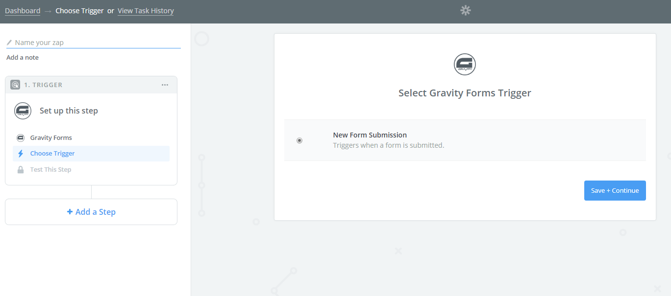 Gravity Forms and Zapier