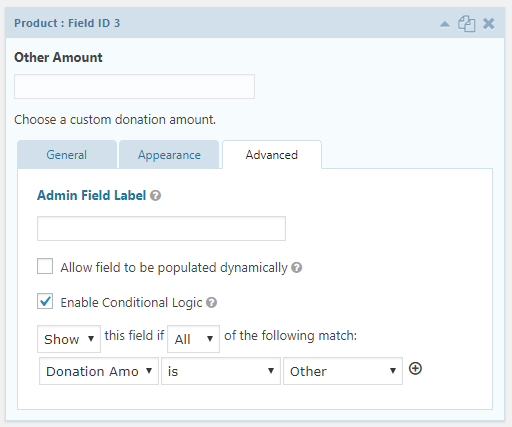 Online donations