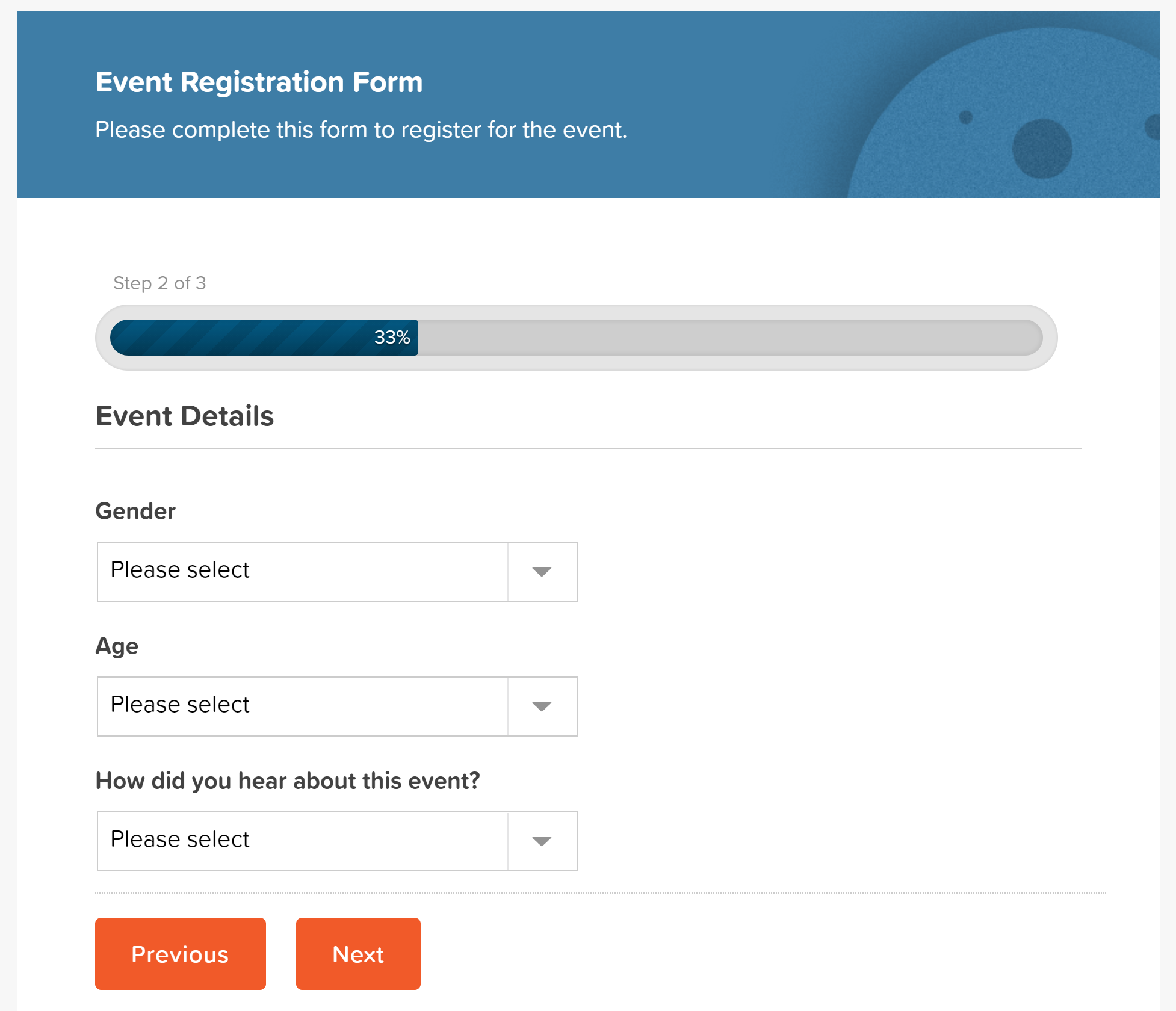 Event Form Page 2