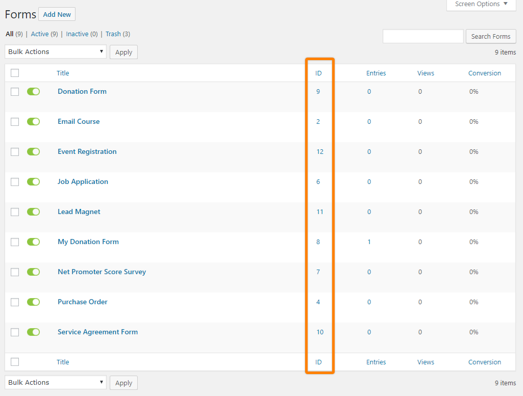 Add a Contact Form
