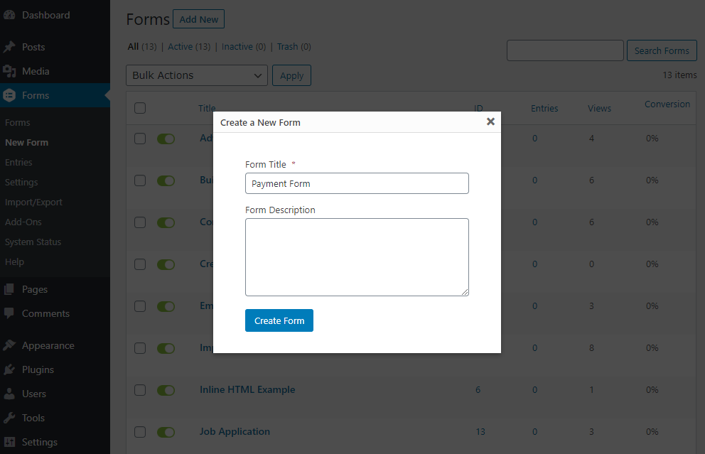 Create coupons