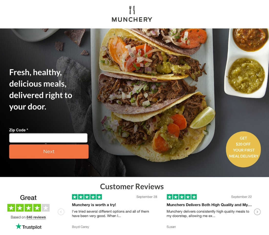 Service Business Landing Page