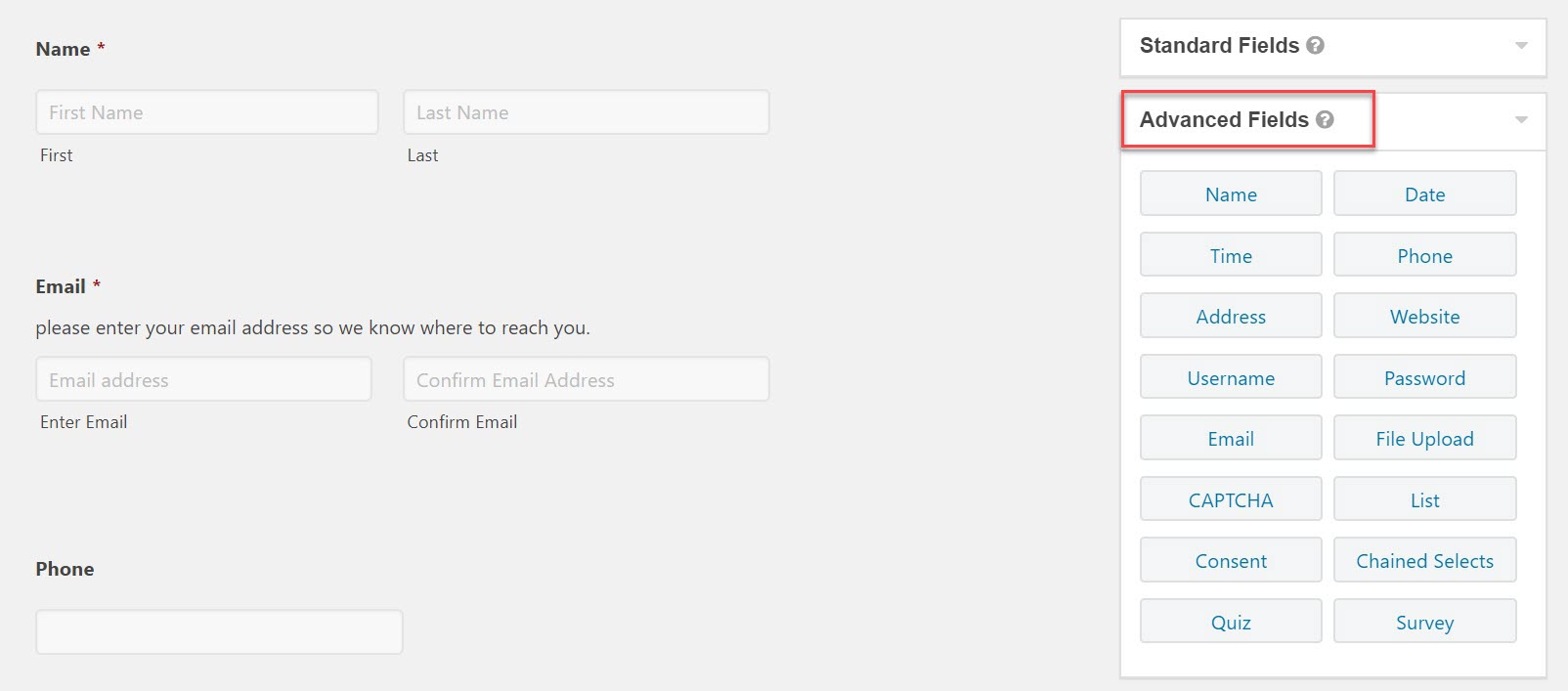 Payment Form - Advanced Fields