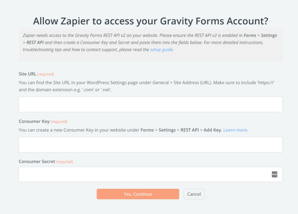 Zapier Integration