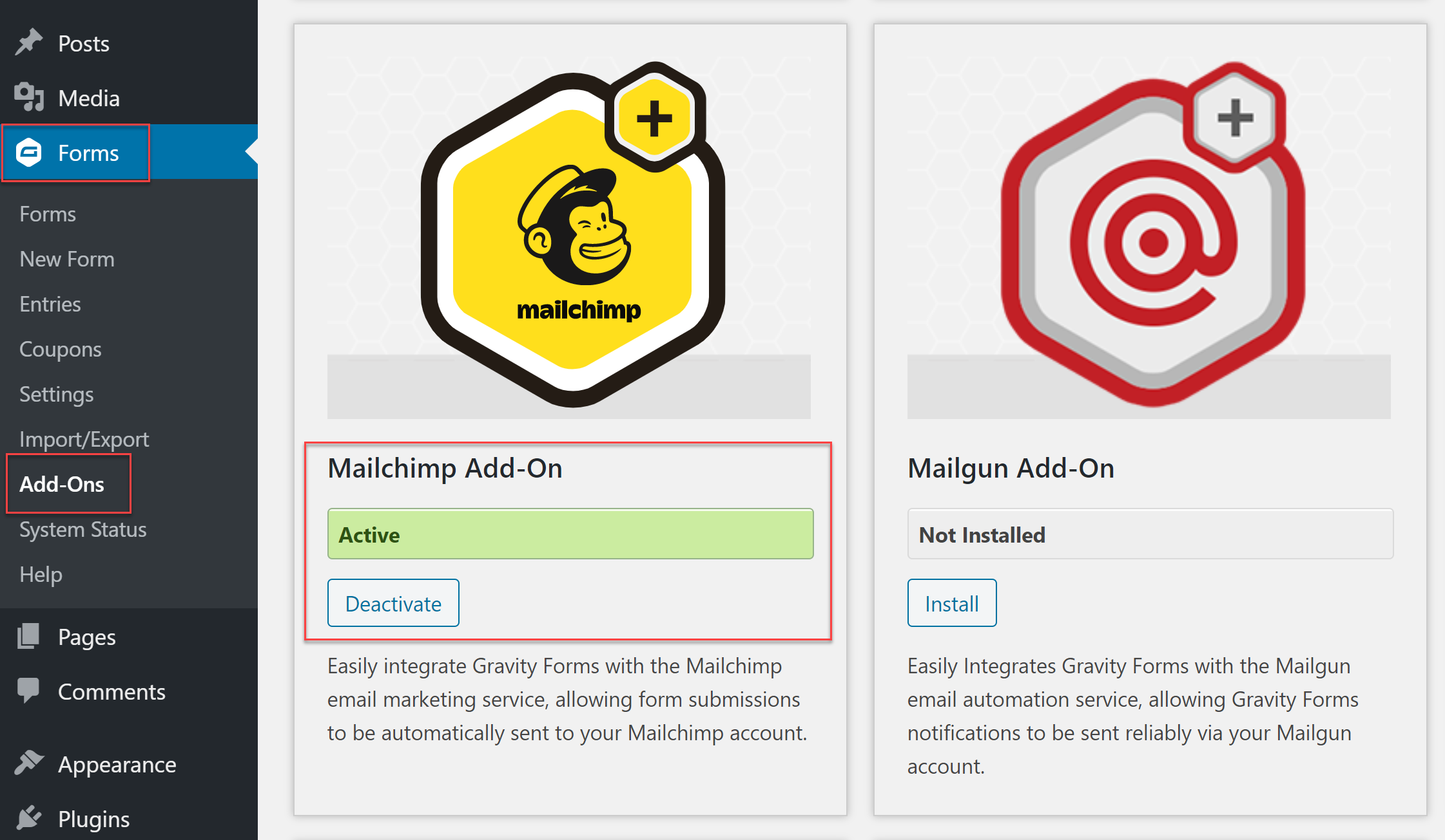 Add-On Browser