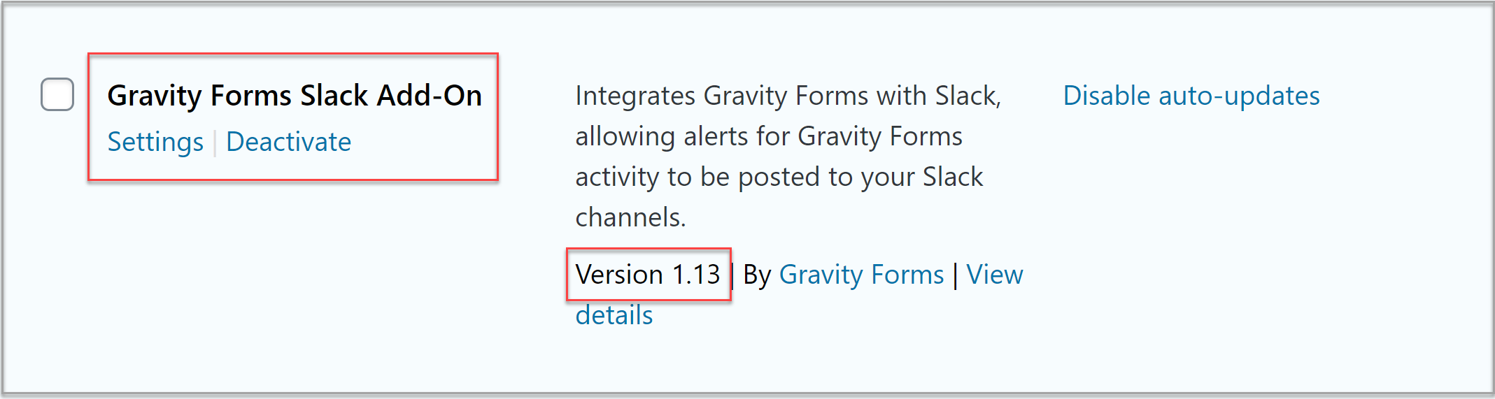 Slack Update