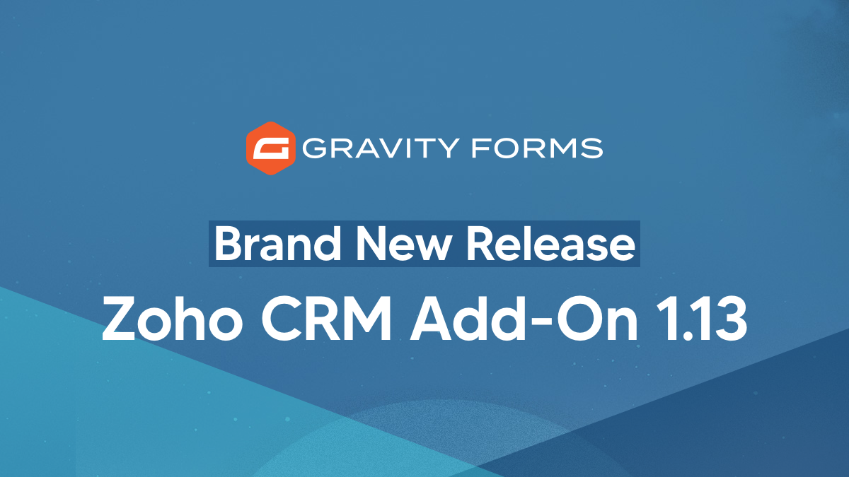 Zoho CRM Add-On 1.13