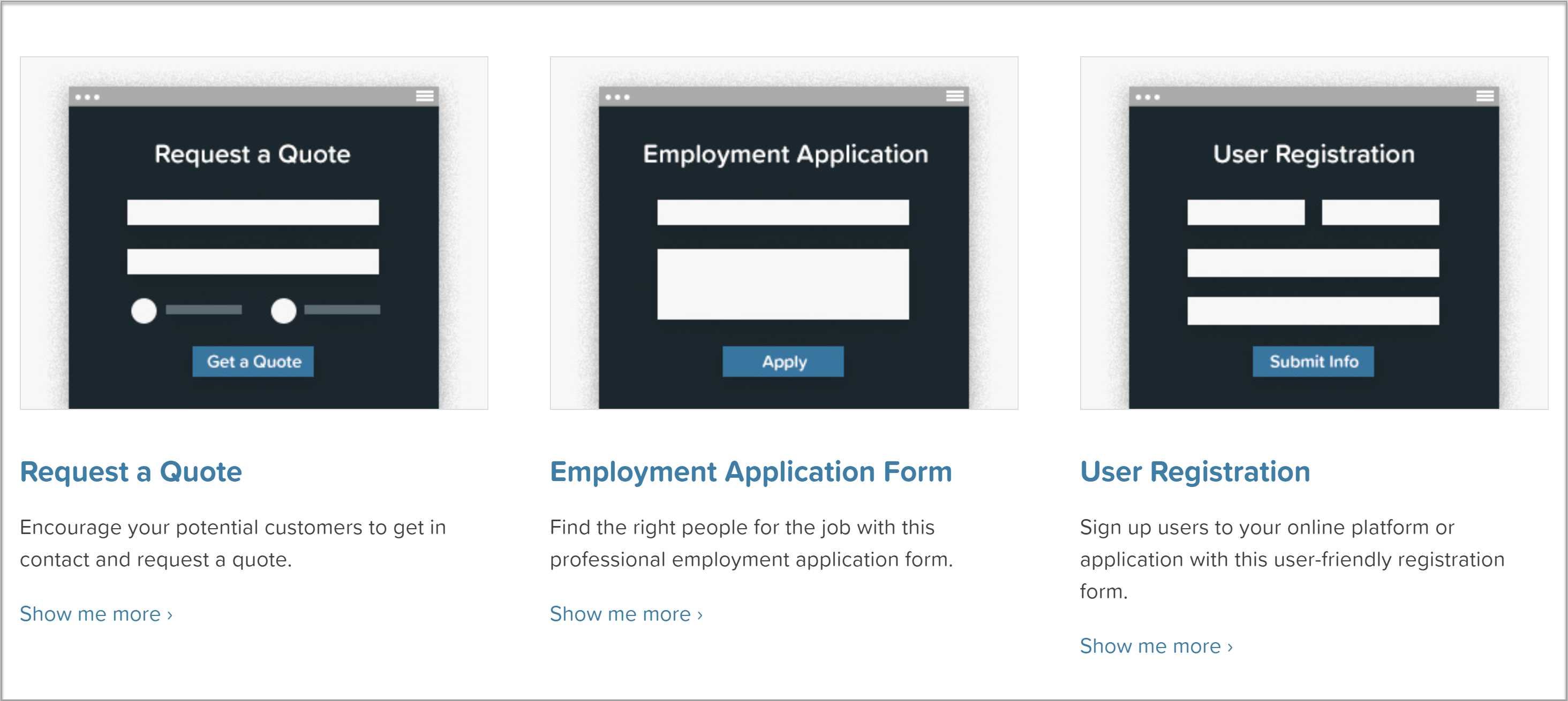 Form Templates