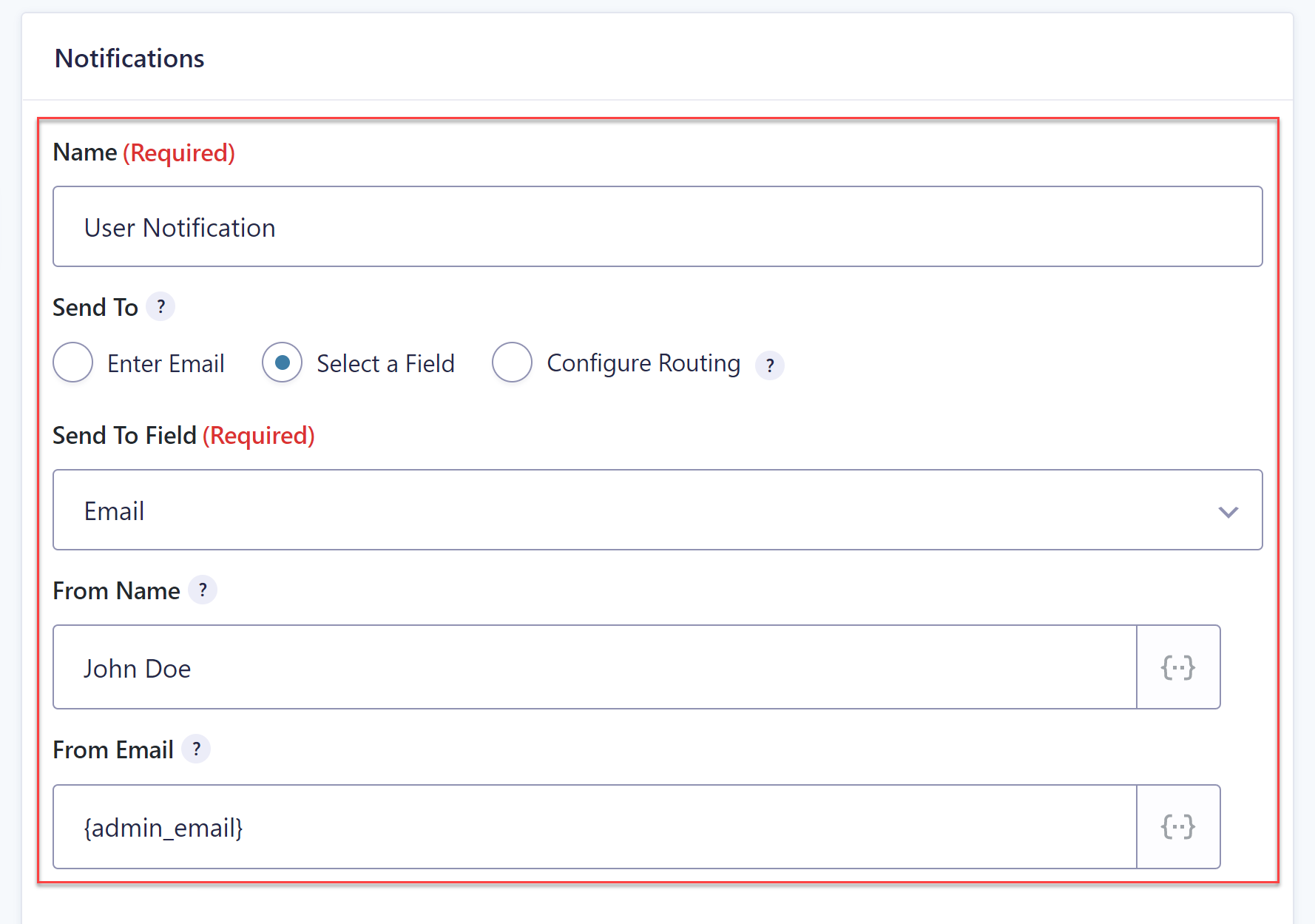 Notifications Payments