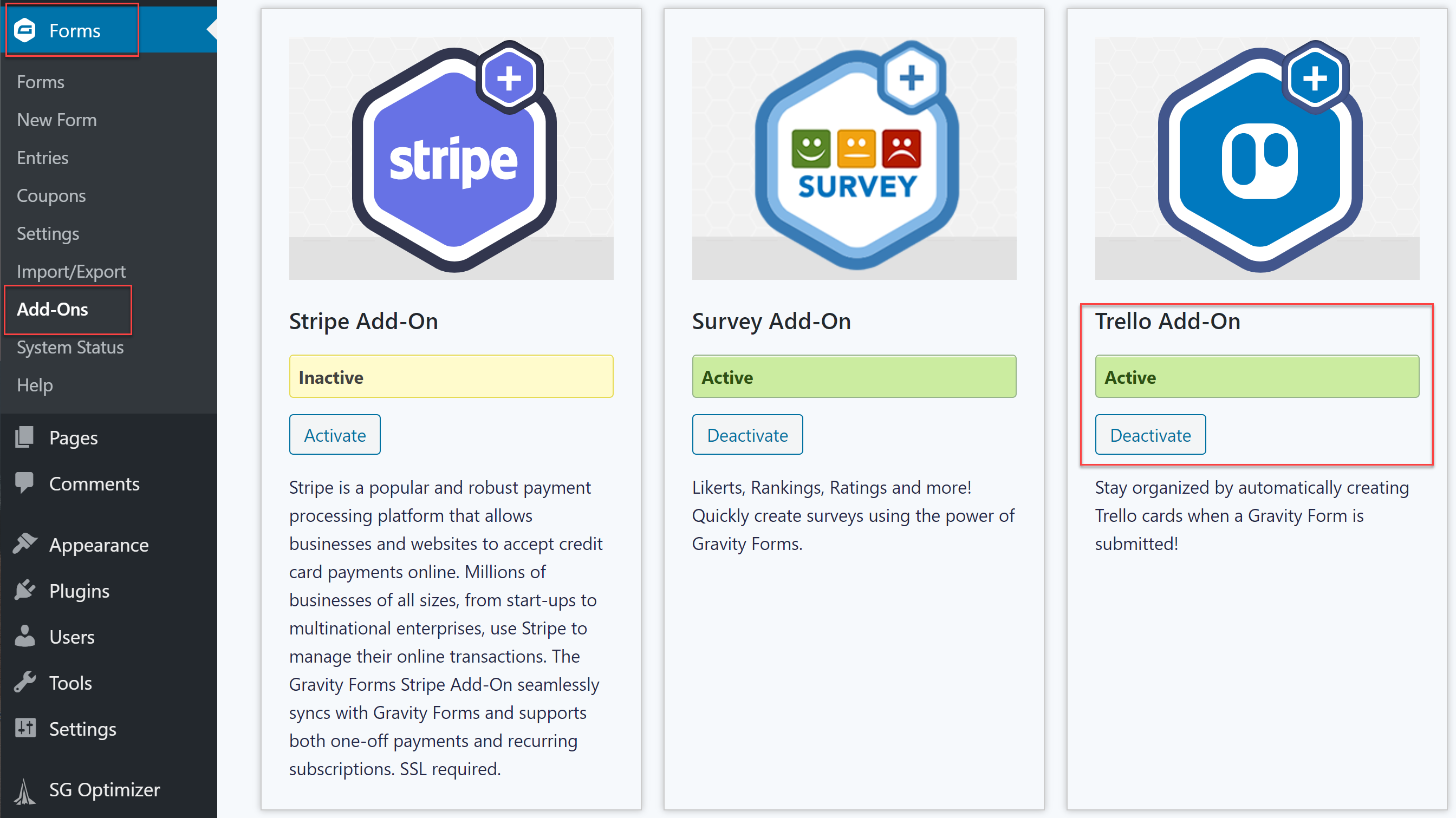 Trello Add-On