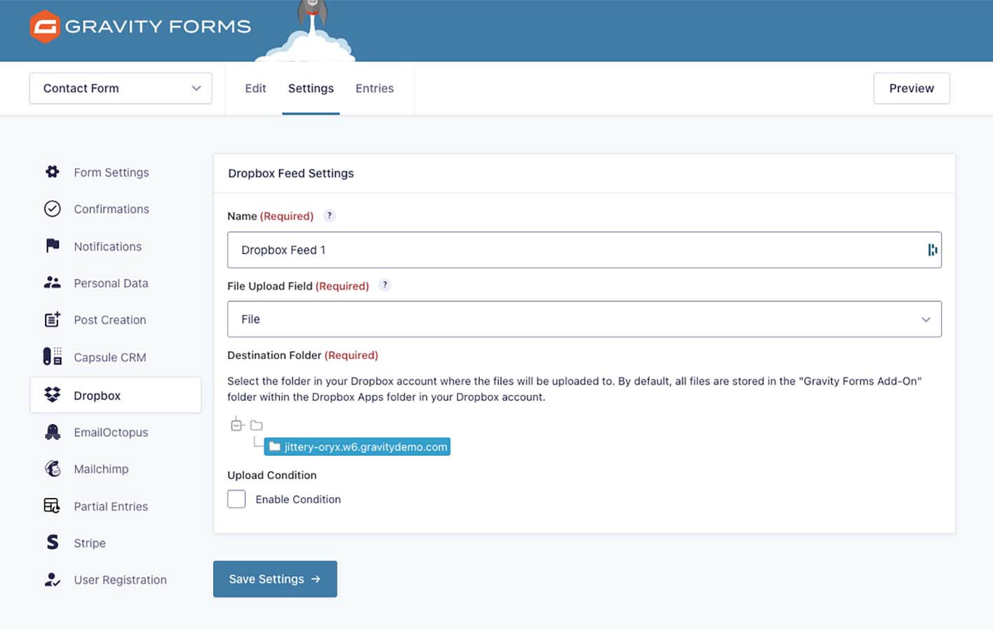 Configuring-Dropbox-feed