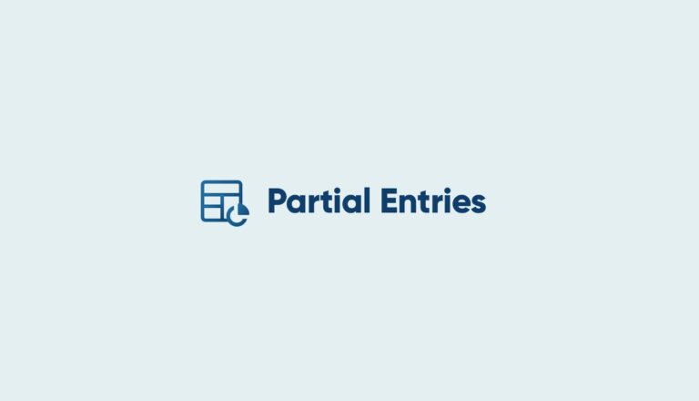 Partial Entries