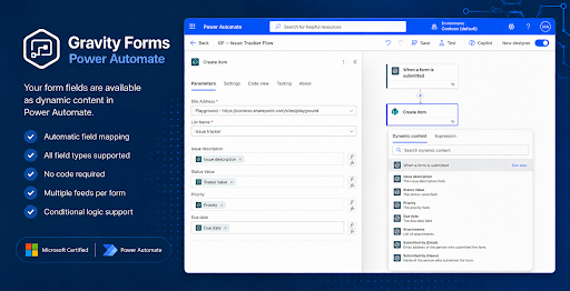 Gravity Forms Power Automate Add-On