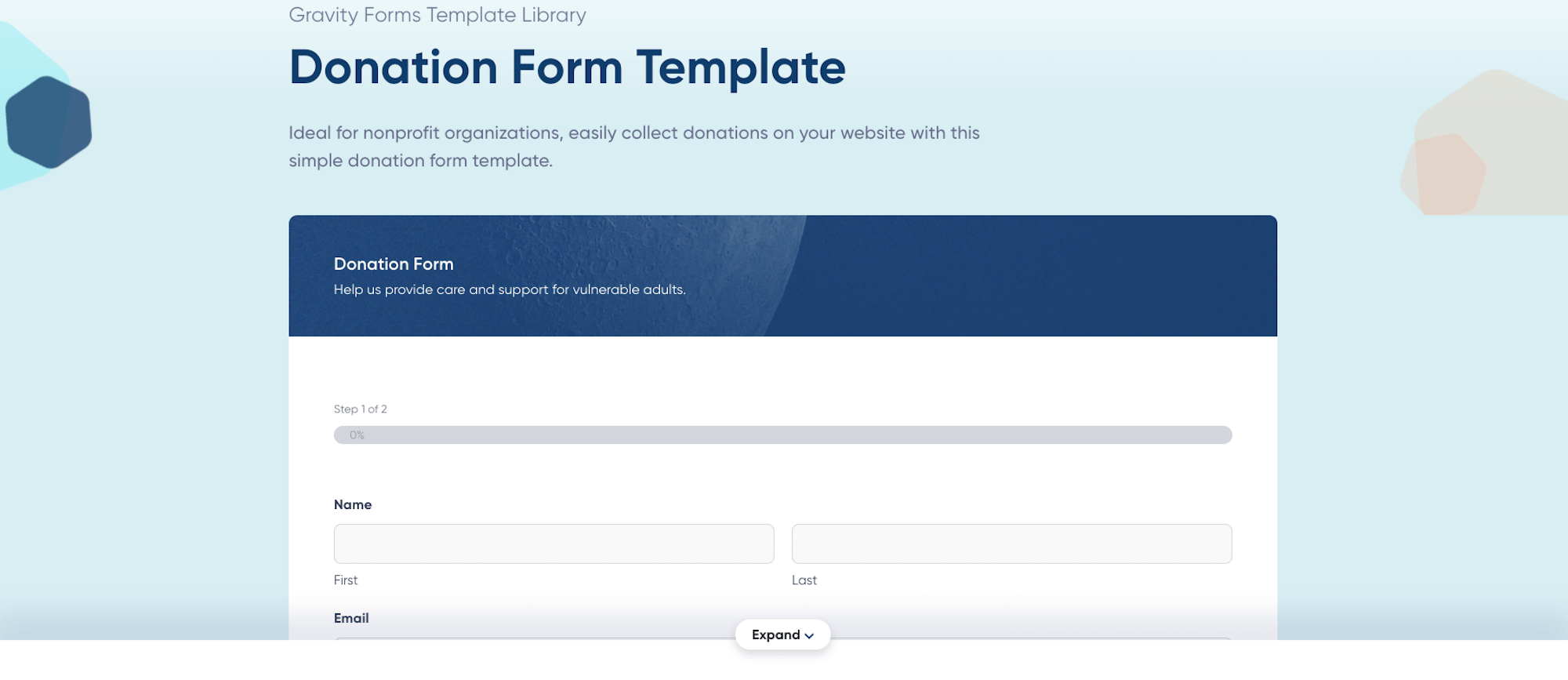 Donation Form