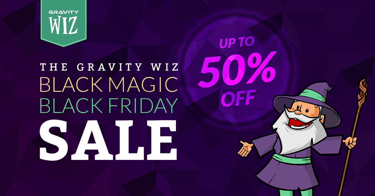 Gravity Wiz Black Friday
