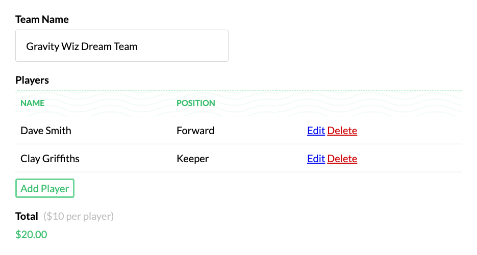 Nested Forms