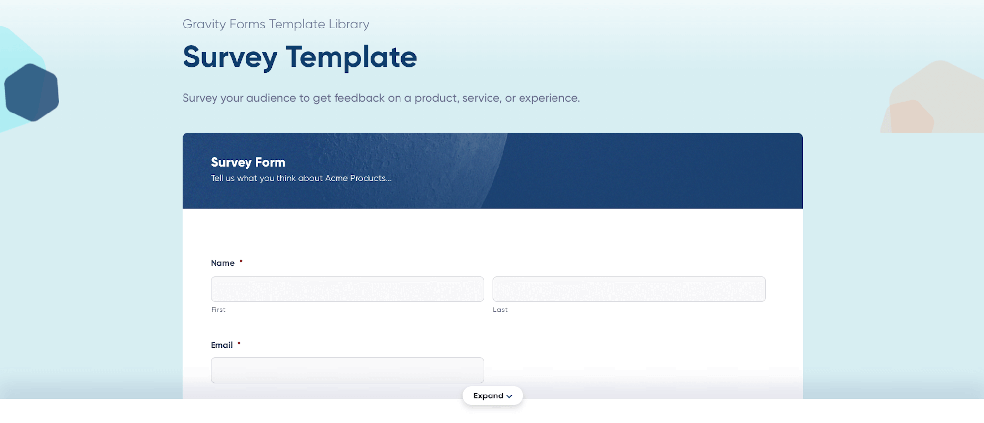 Survey Form