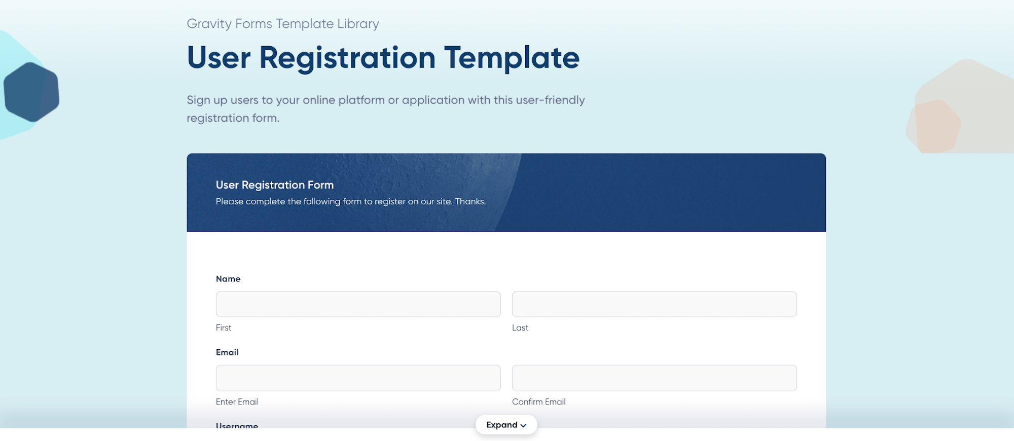 User Registration Form