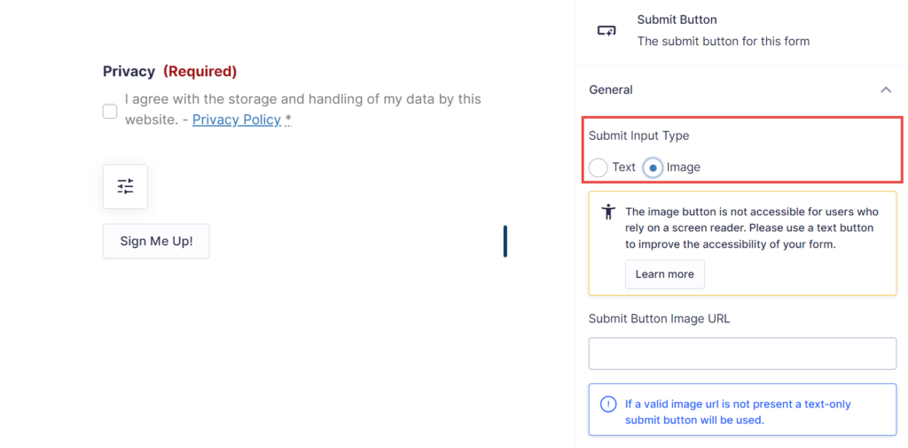 Submit Input How to… Customize the Text on a Form’s Submit Button
