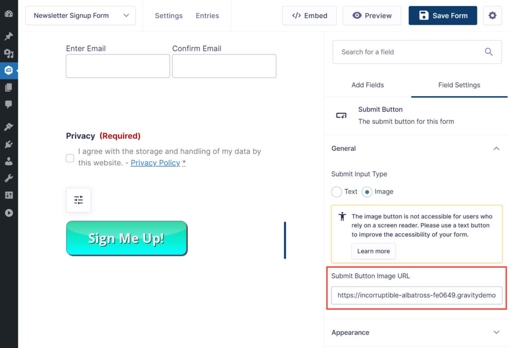 How to… Customize the Text on a Form’s Submit Button