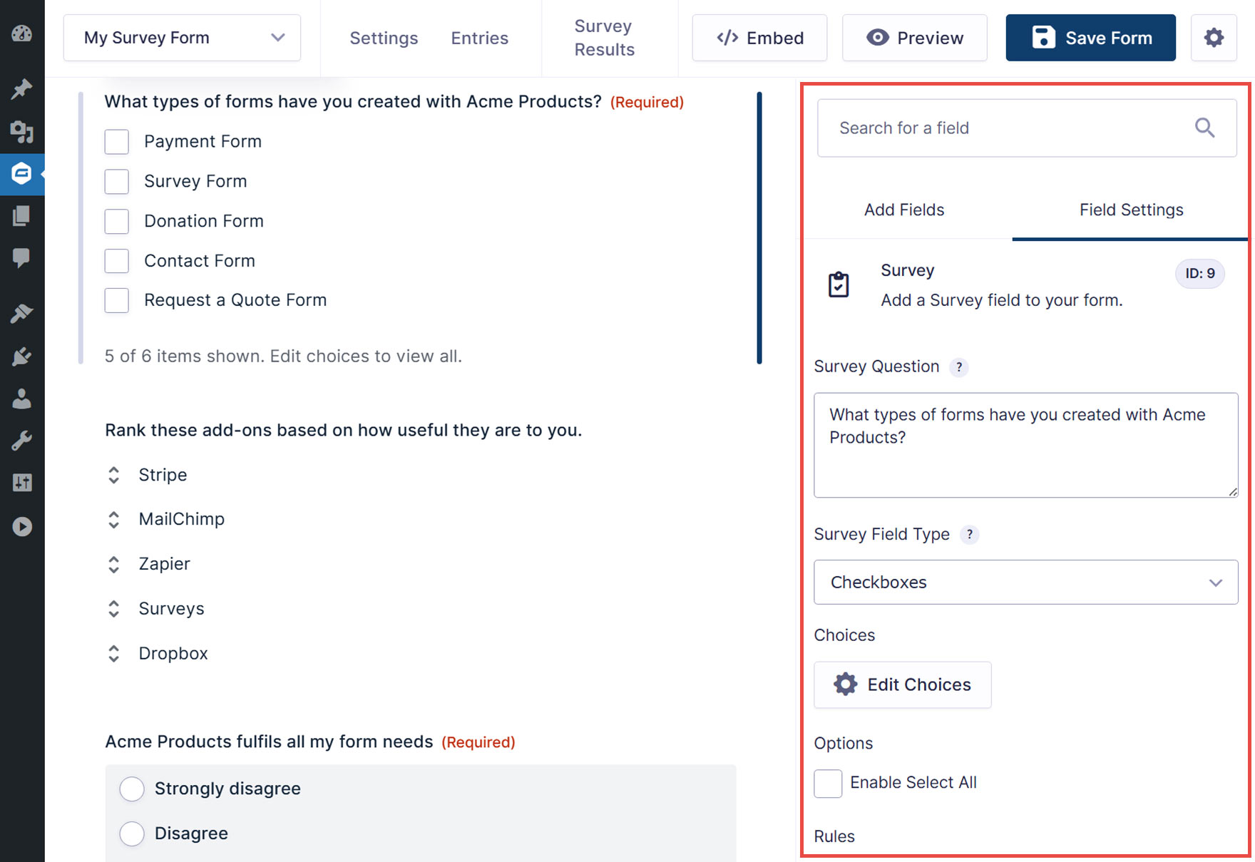 Form Builder 