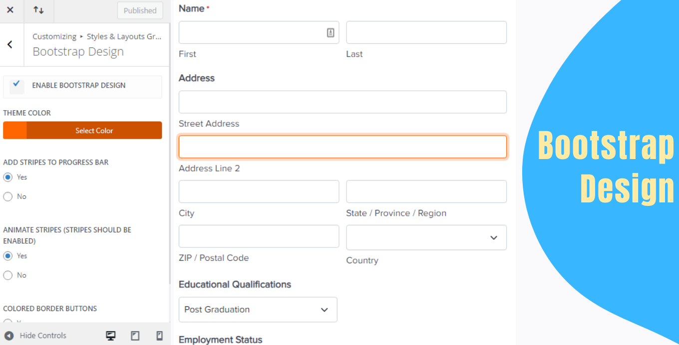 Bootstrap Design