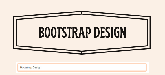 Bootstrap Design
