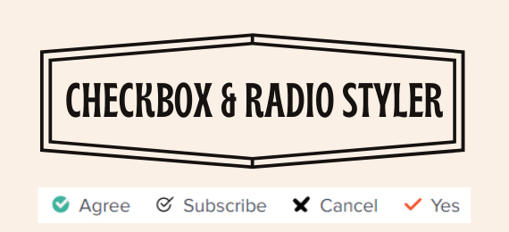Checkbox & Radio Styler