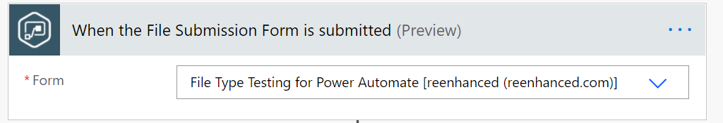 Form Submission Trigger