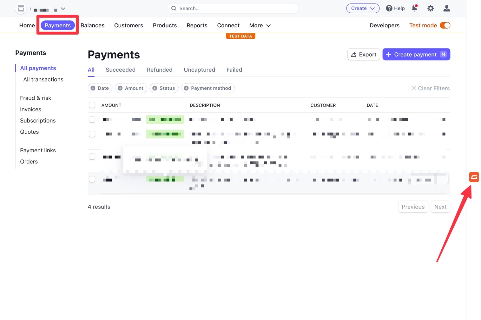 How to open the Stripe app