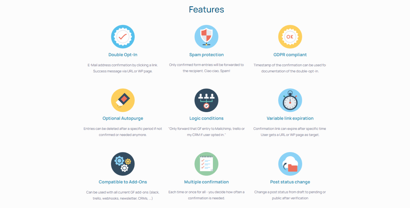 Double Opt In for Gravity Forms