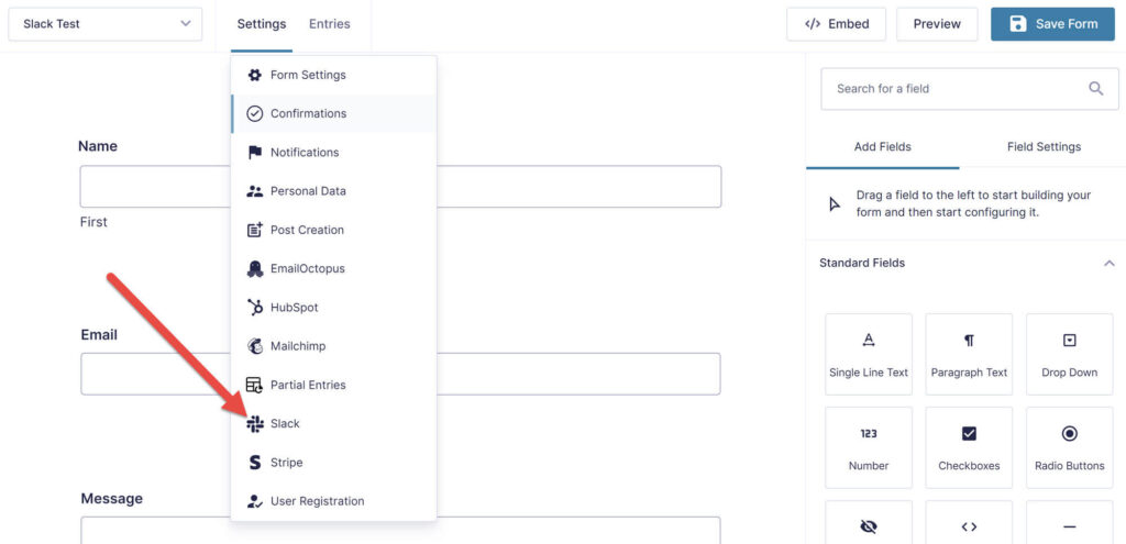 This Month's Featured Add-On... Slack - Gravity Forms
