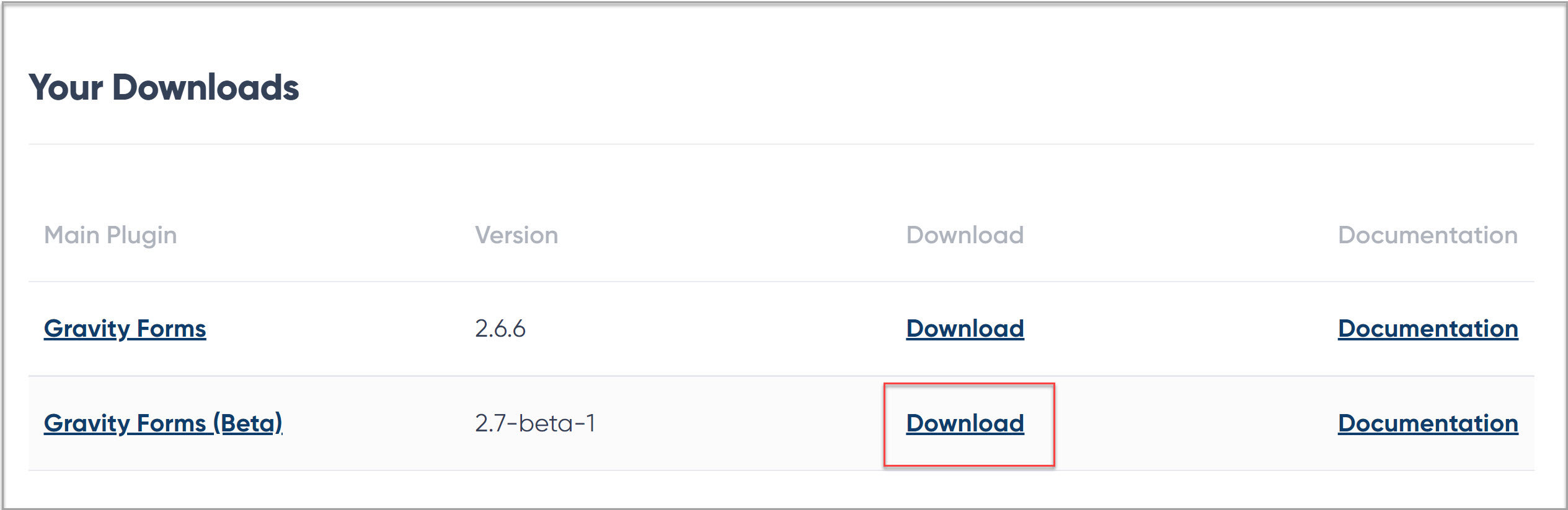 Gravity Forms 2.7 Beta Download