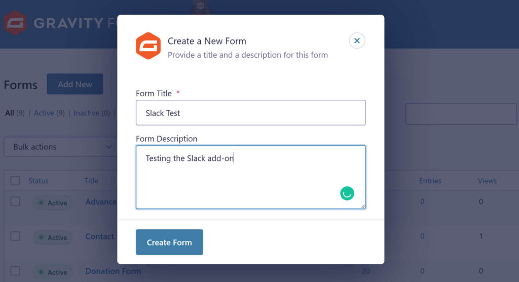 This Month's Featured Add-On... Slack - Gravity Forms