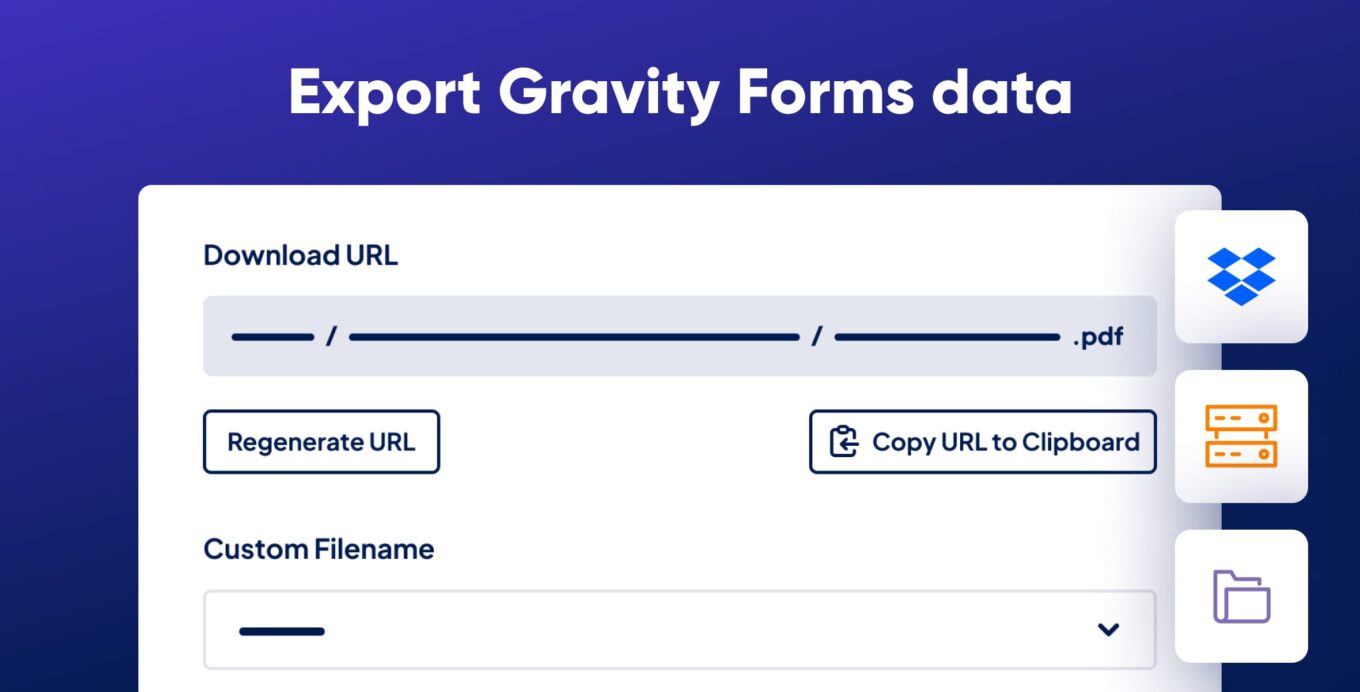 GravityExport: Entry Reports for Excel, PDF, Dropbox