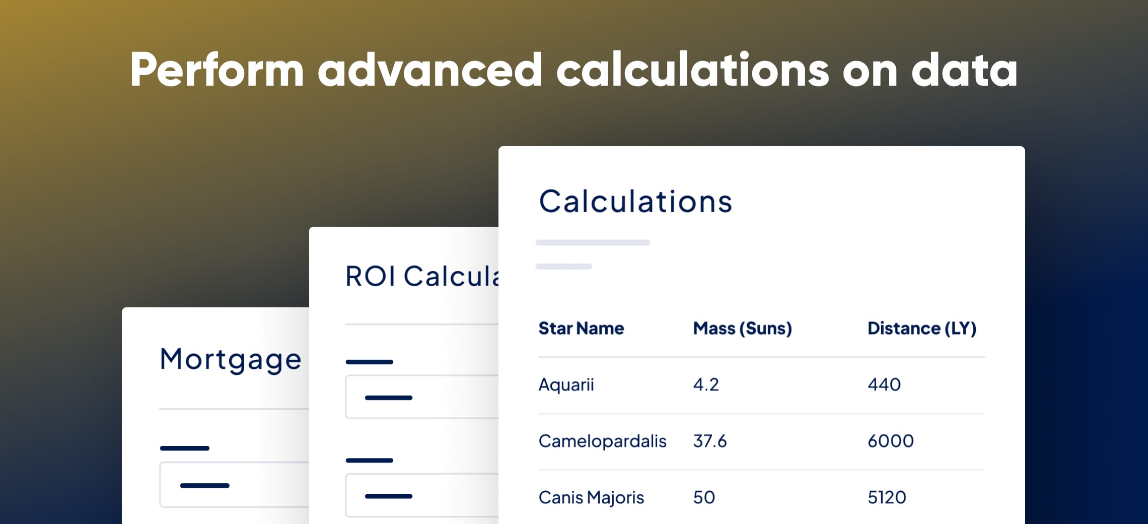 GravityMath: Advanced calculations for Gravity Forms