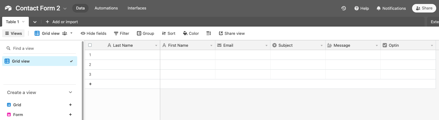 GF-Airtable-database