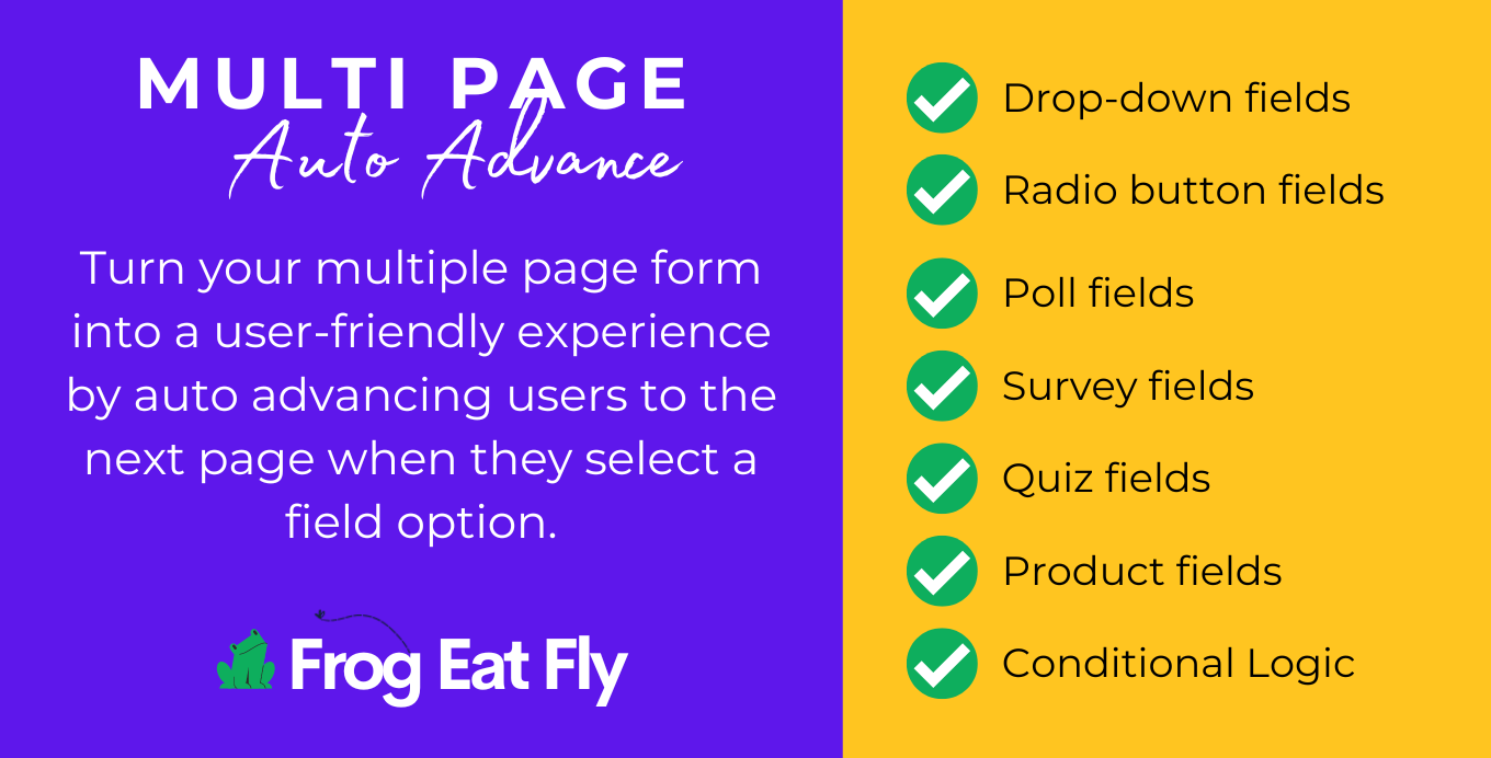 Multi Page Auto Advance for Gravity Forms