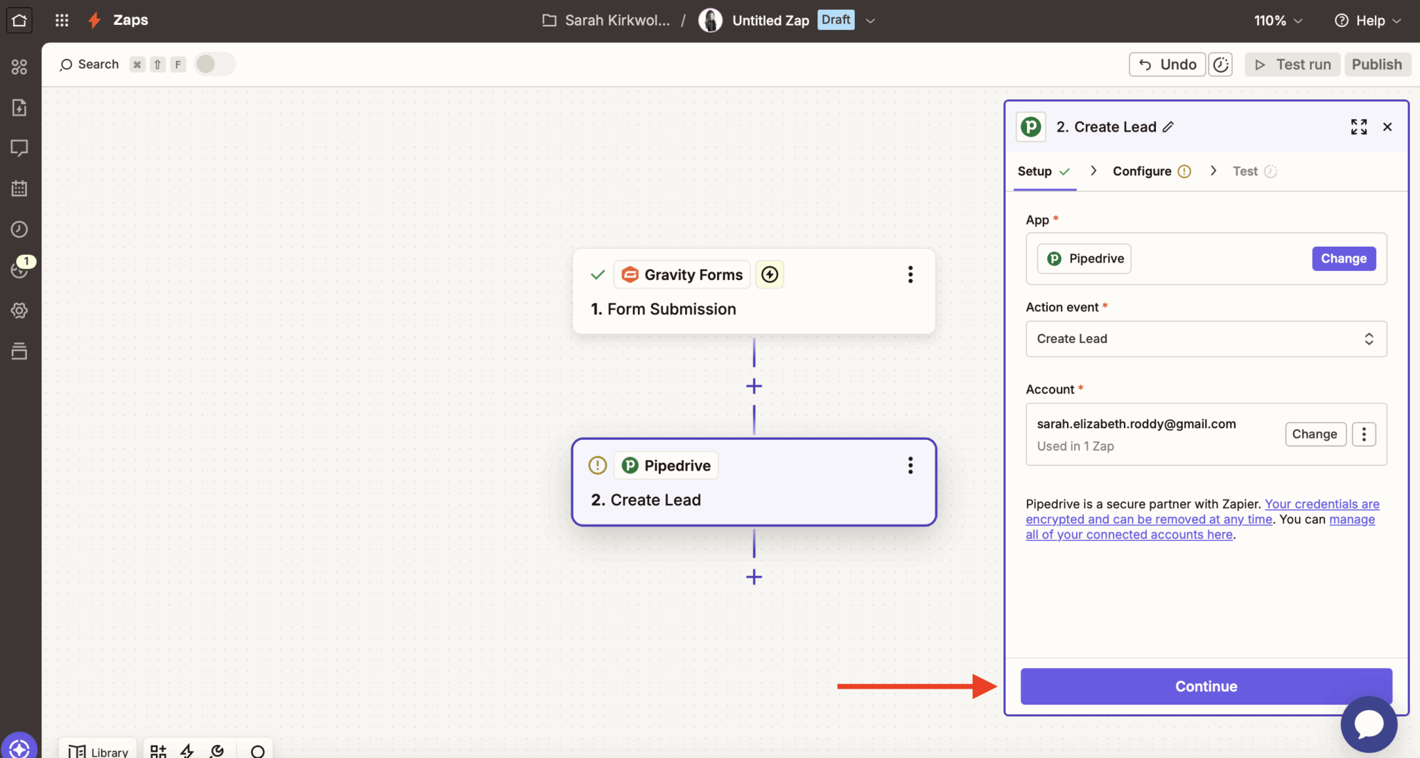 WordPress Pipedrive integration: Get started with Gravity Forms and Zapier