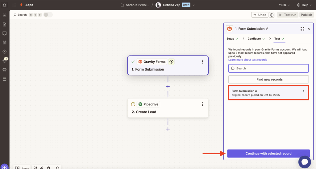WordPress Pipedrive integration: Get started with Gravity Forms and Zapier